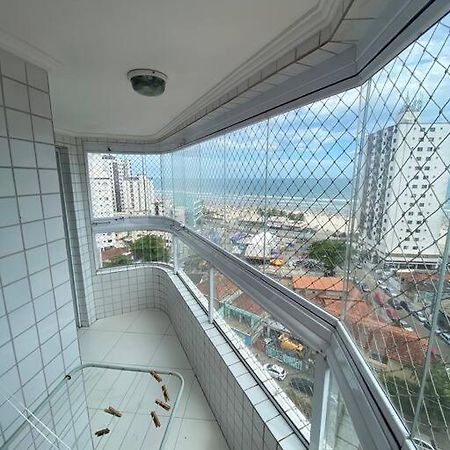 Apartamento 2 Dormitorios E Sacada Gourmet Frente Ao Mar Praia Grande  Eksteriør bilde