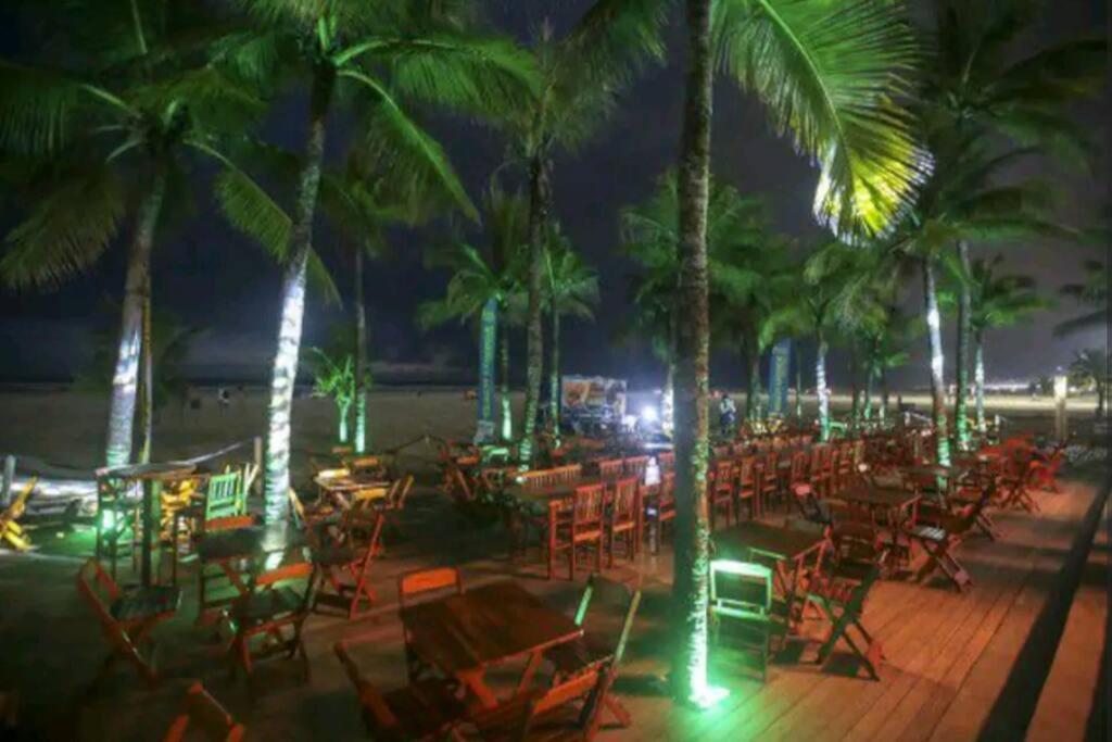 Apartamento 2 Dormitorios E Sacada Gourmet Frente Ao Mar Praia Grande  Eksteriør bilde