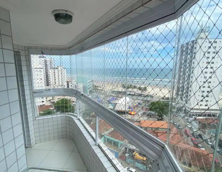 Apartamento 2 Dormitorios E Sacada Gourmet Frente Ao Mar Praia Grande  Eksteriør bilde